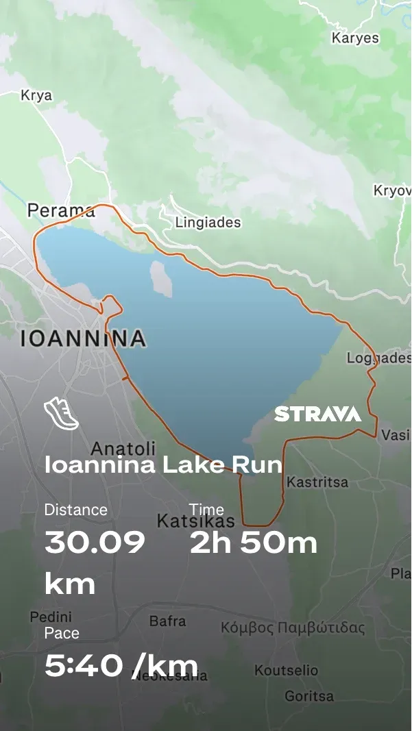 Ioannina Lake Run